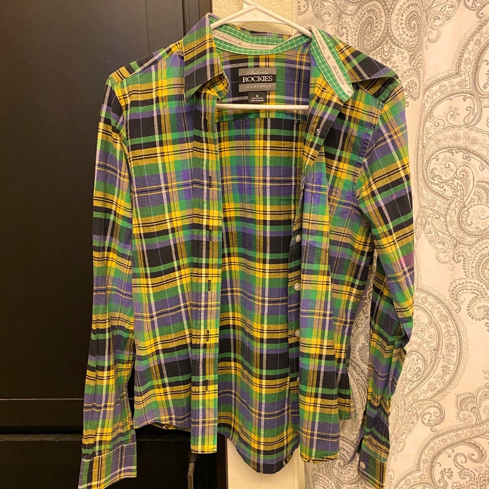 Vintage plaid t-shirt
